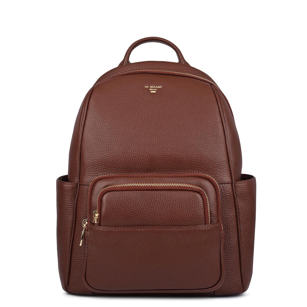 Wax Leather Backpack - Espresso