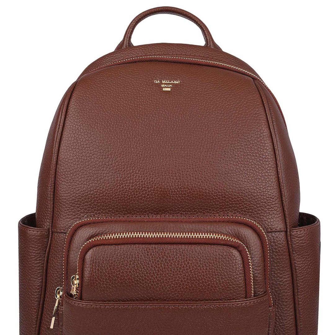 Wax Leather Backpack - Espresso