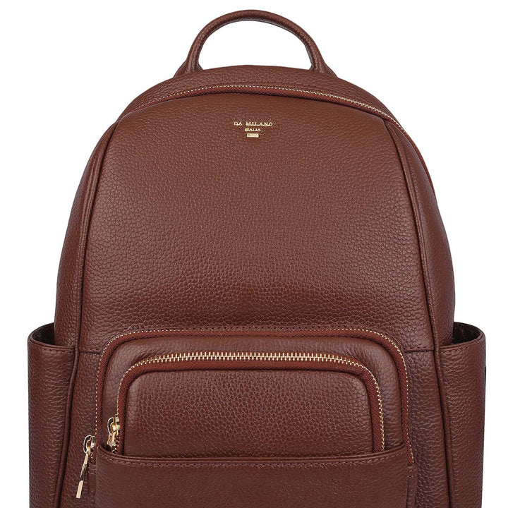 Wax Leather Backpack - Espresso