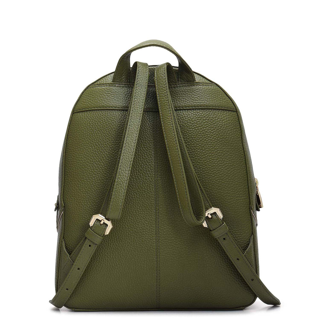Wax Leather Backpack - Fern