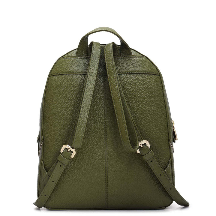 Wax Leather Backpack - Fern