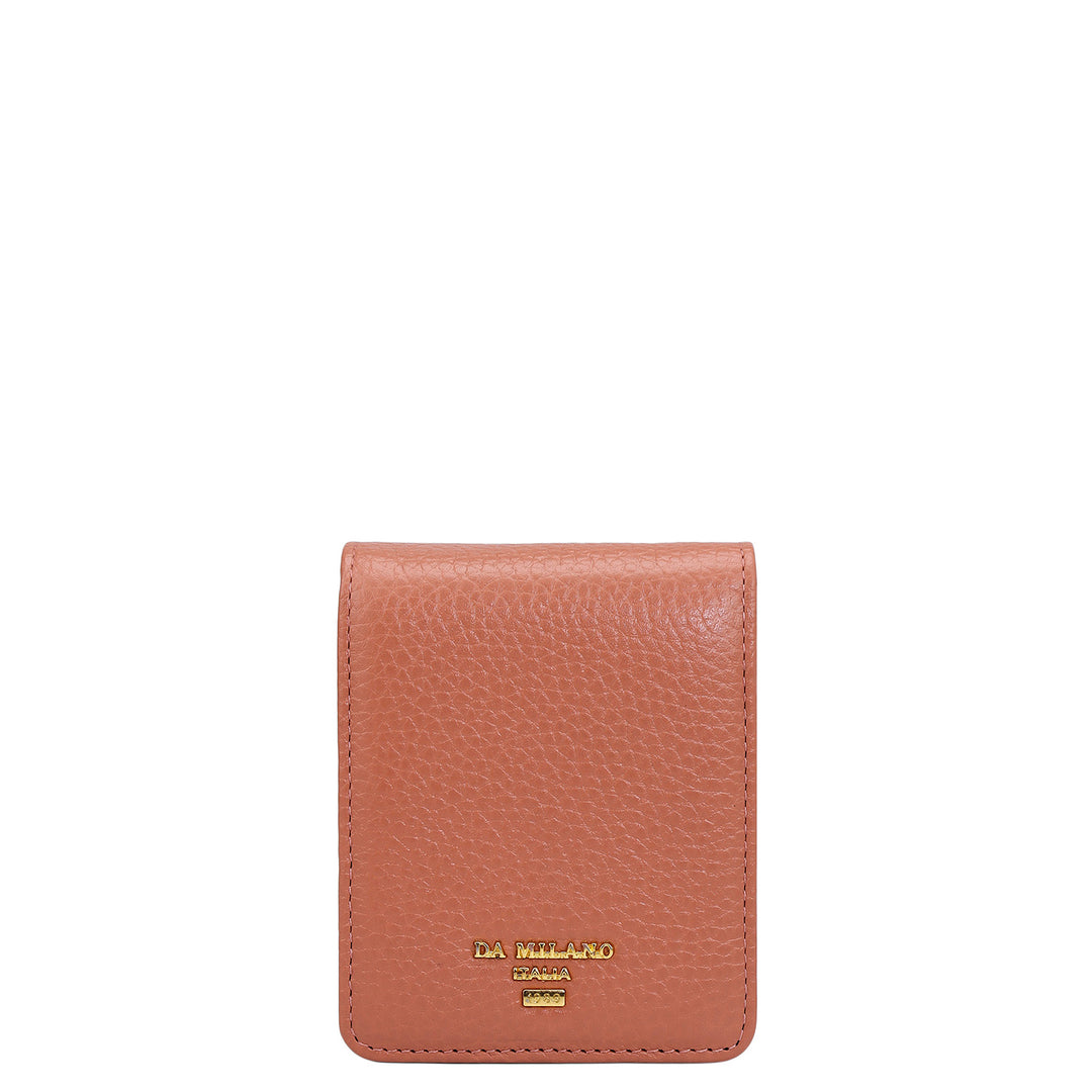 Wax Leather Lipstick Case - Terracotta