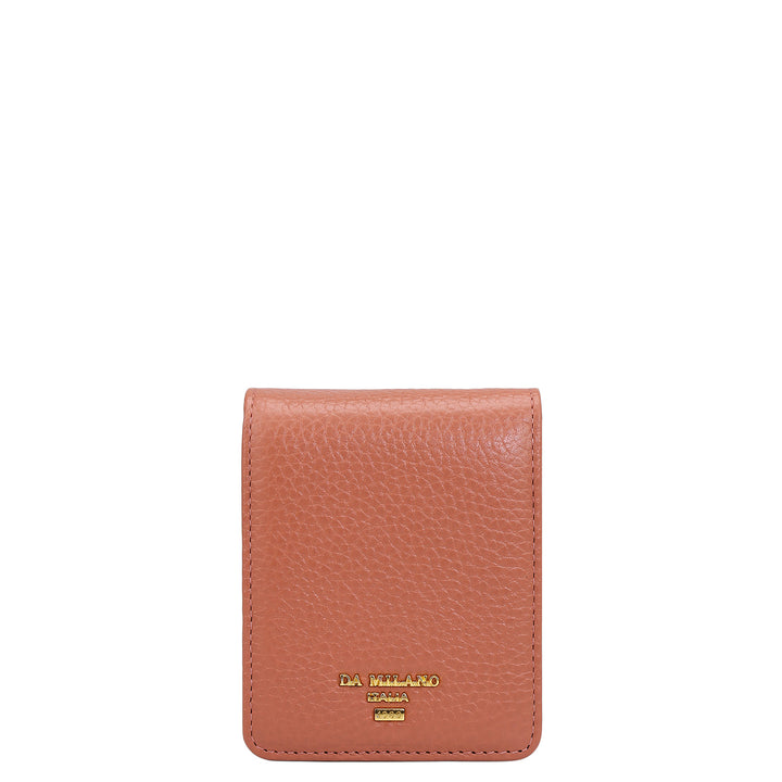 Wax Leather Lipstick Case - Terracotta