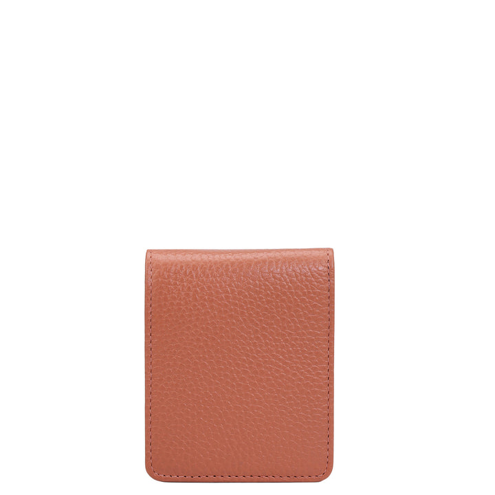 Wax Leather Lipstick Case - Terracotta