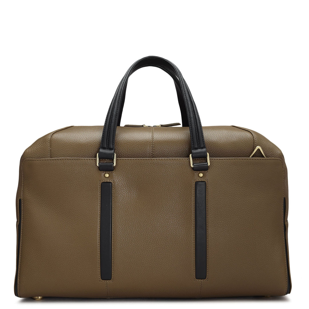 Wax Leather Luggage - Moss