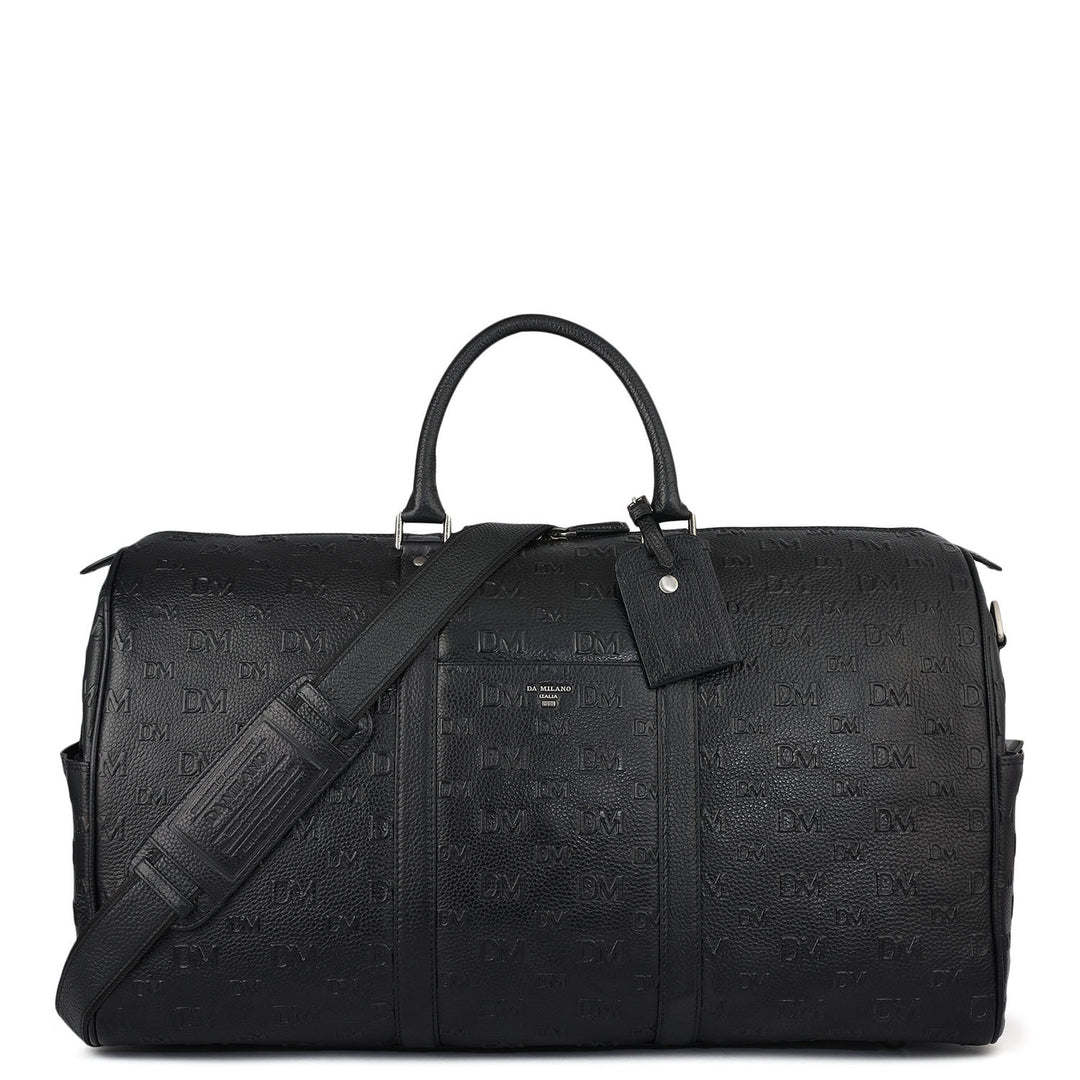 Monogram Wax Leather Luggage - Black