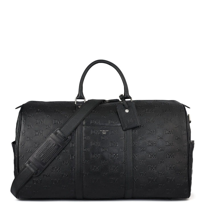 Monogram Wax Leather Luggage - Black