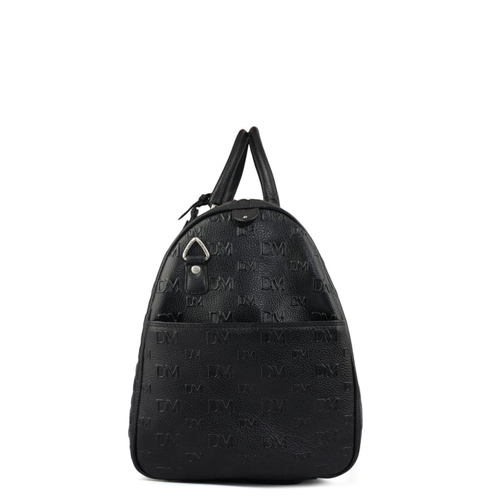 Monogram Wax Leather Luggage - Black