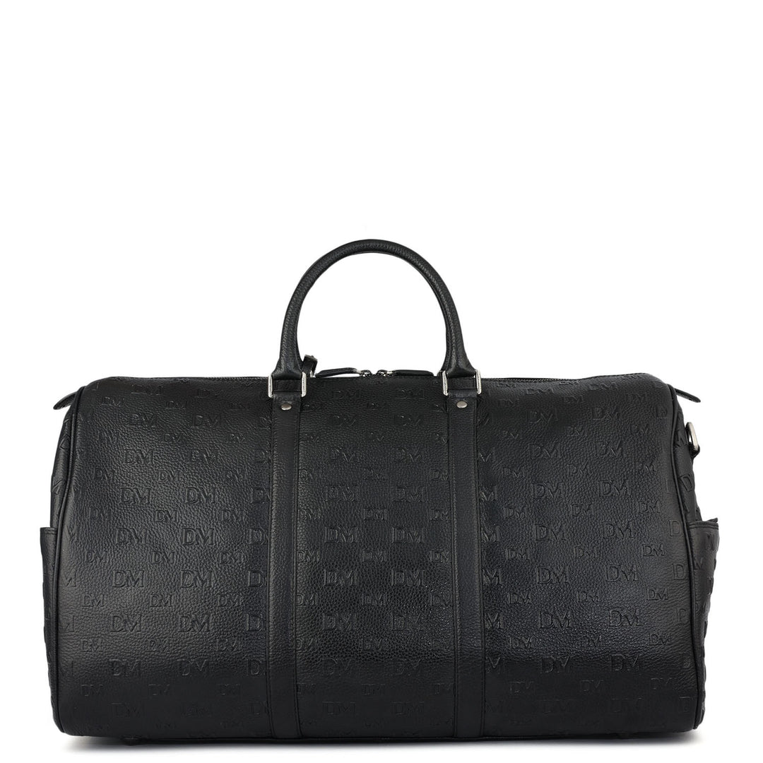 Monogram Wax Leather Luggage - Black