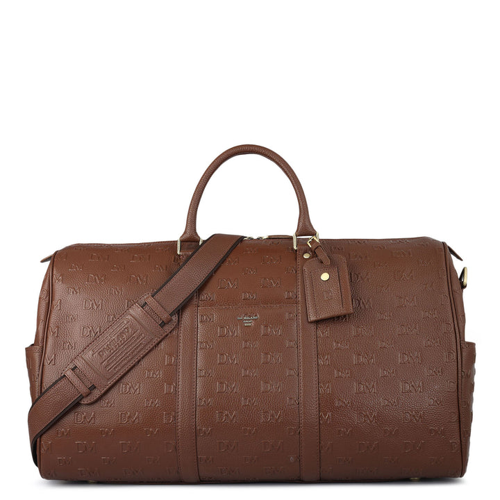 Monogram Wax Leather Luggage - Espresso