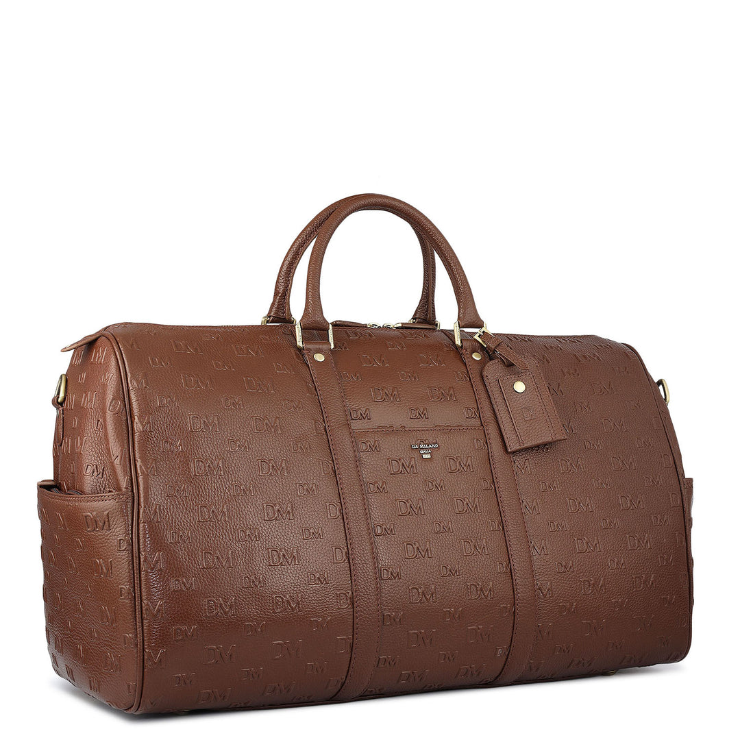 Monogram Wax Leather Luggage - Espresso