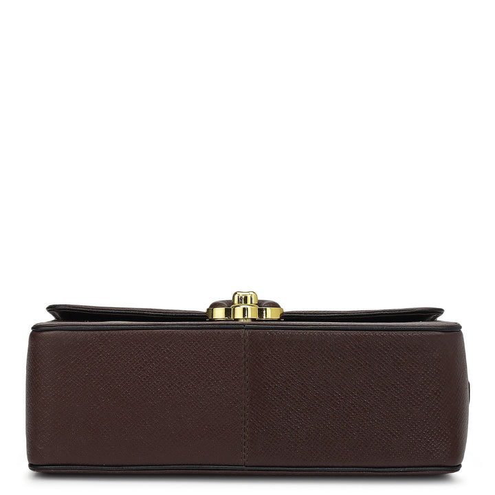 Small Franzy Leather Sling - Oak