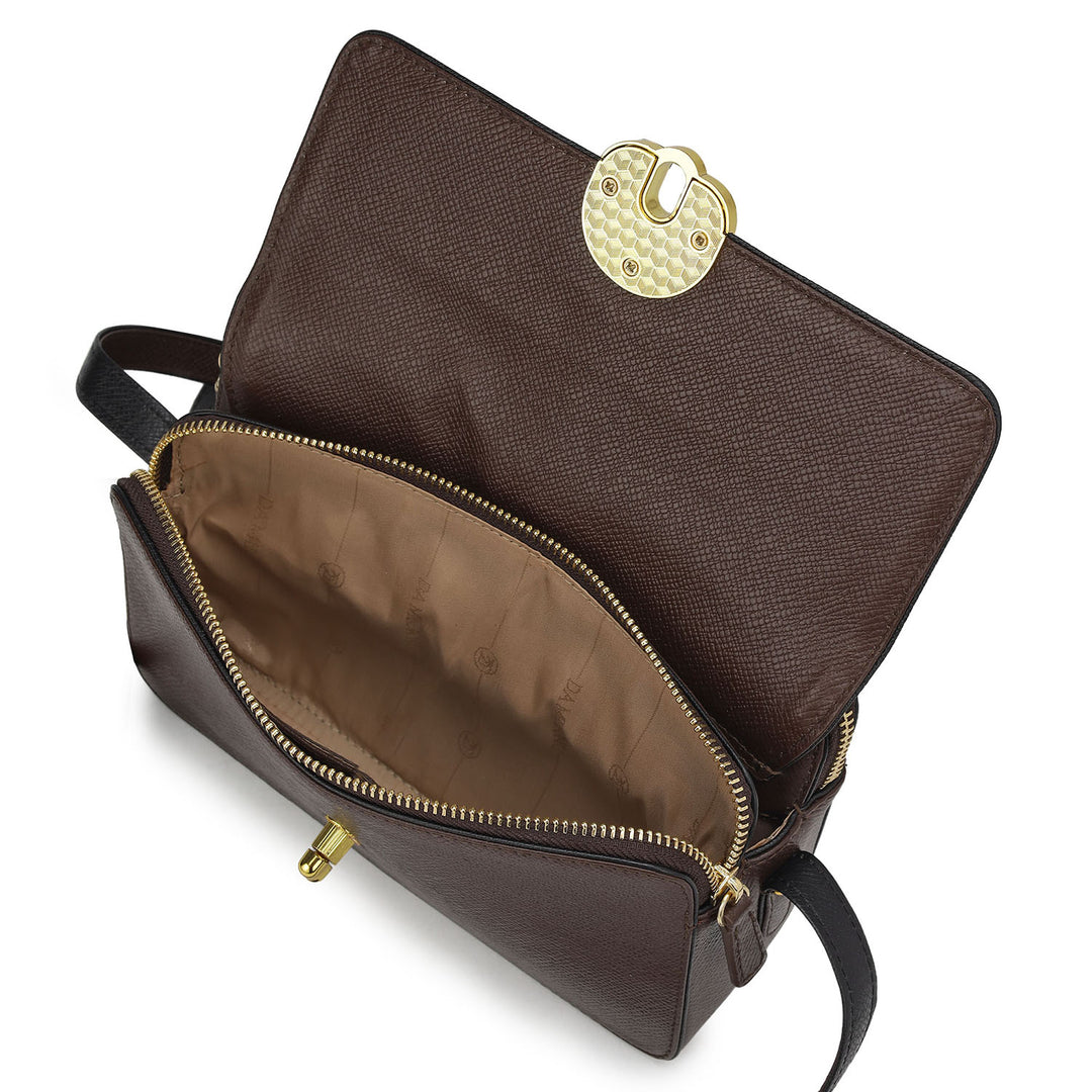 Small Franzy Leather Sling - Oak