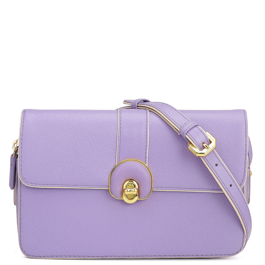 Small Franzy Leather Sling - Purple Haze