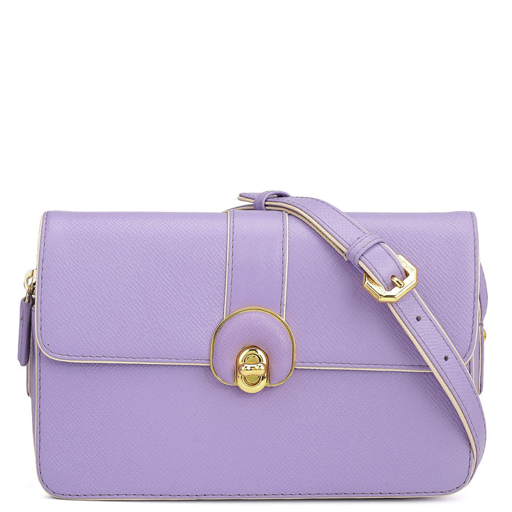 Small Franzy Leather Sling - Purple Haze
