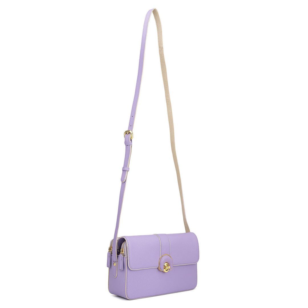 Small Franzy Leather Sling - Purple Haze