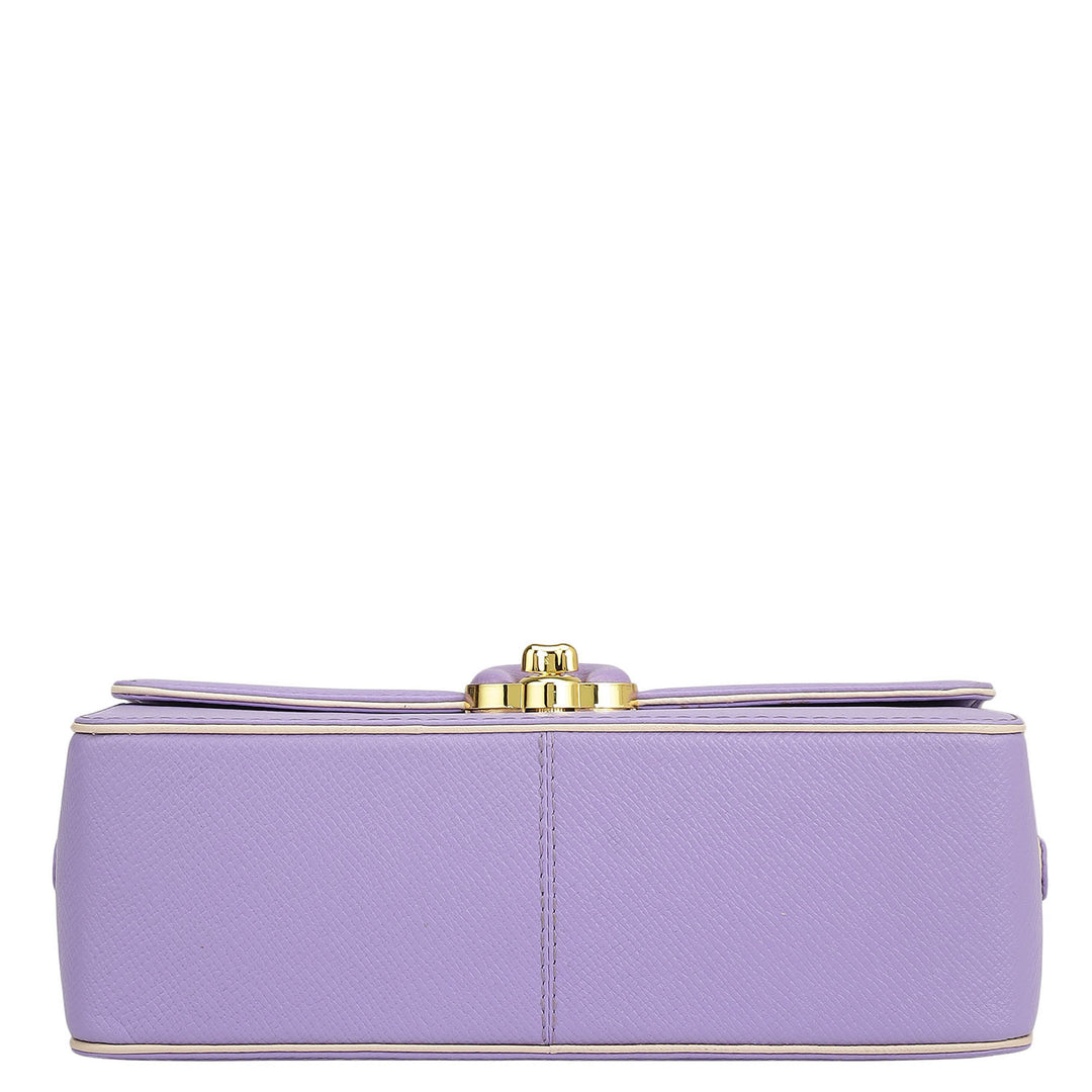Small Franzy Leather Sling - Purple Haze