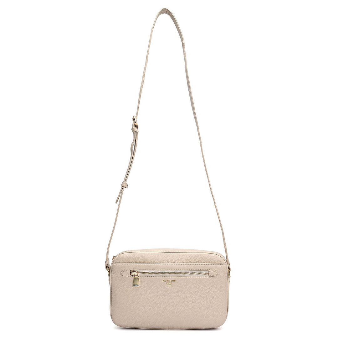 Small Wax Leather Sling - Dove