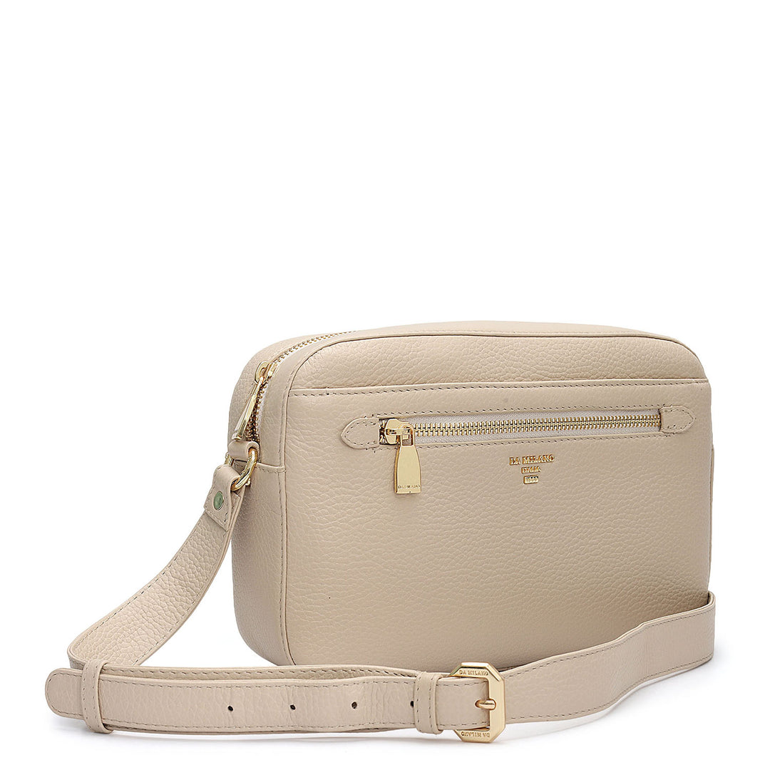 Small Wax Leather Sling - Dove