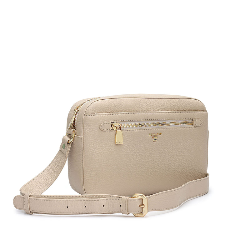 Small Wax Leather Sling - Dove