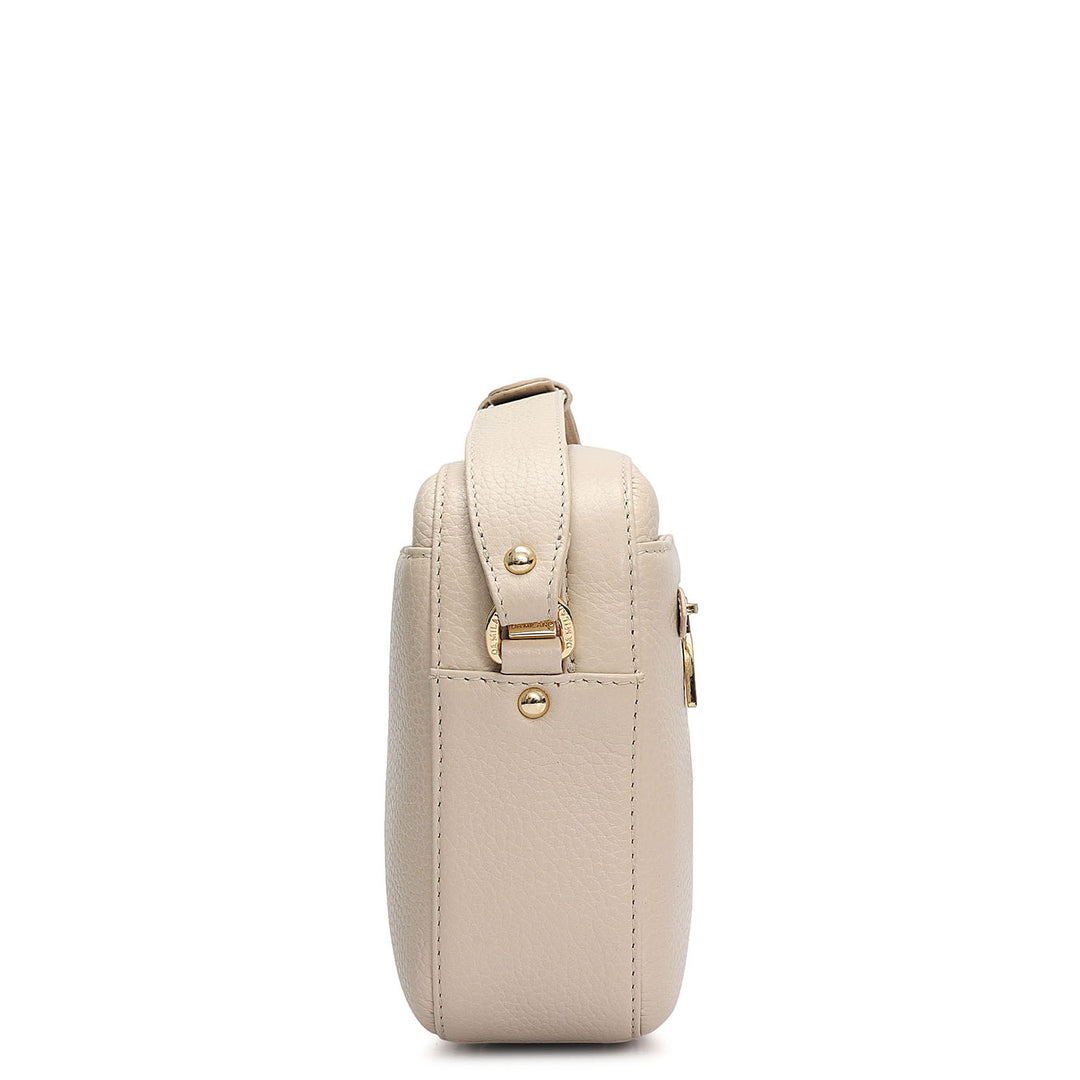 Small Wax Leather Sling - Dove