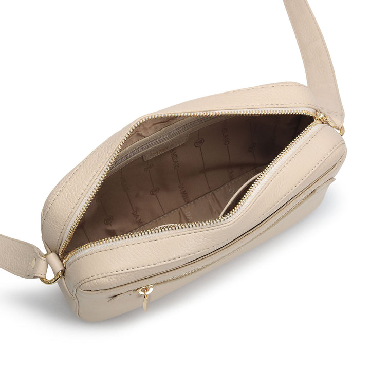 Small Wax Leather Sling - Dove