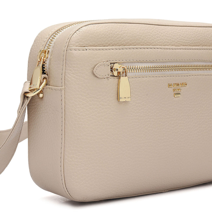 Small Wax Leather Sling - Dove