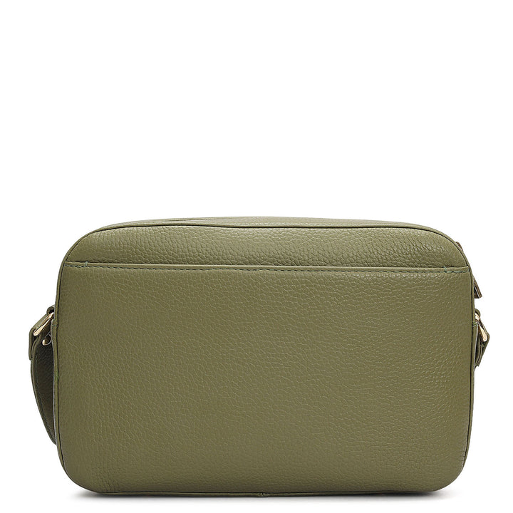 Small Wax Leather Sling - Fern