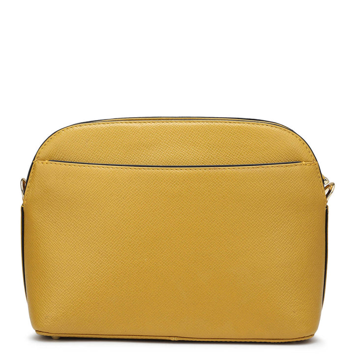 Small Franzy Leather Sling - Mustard