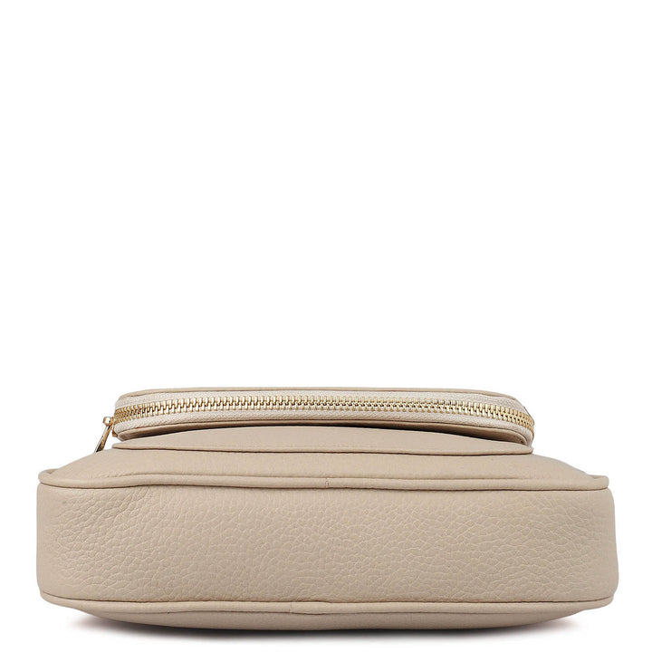 Small Wax Leather Sling - Dove