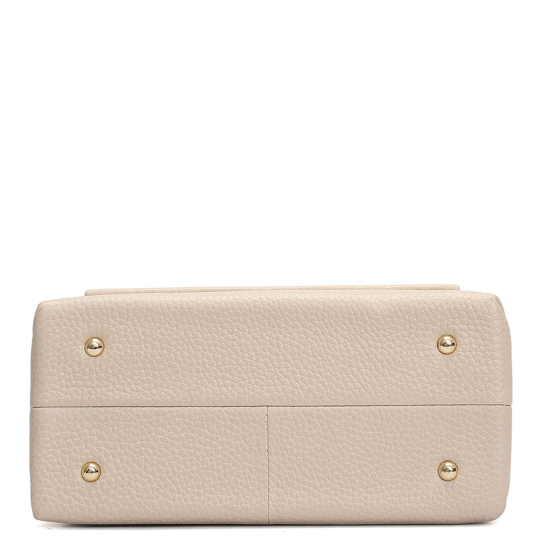 Small Wax Leather Sling - Dove