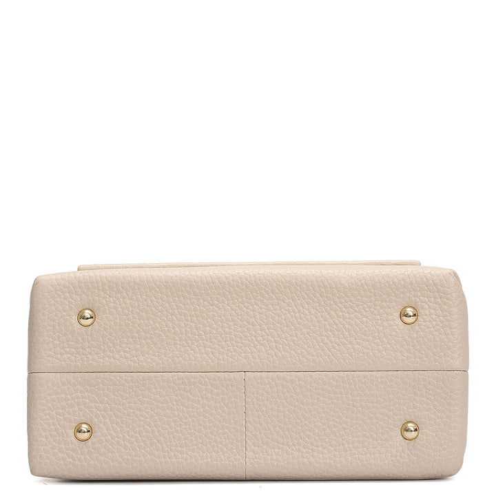 Small Wax Leather Sling - Dove