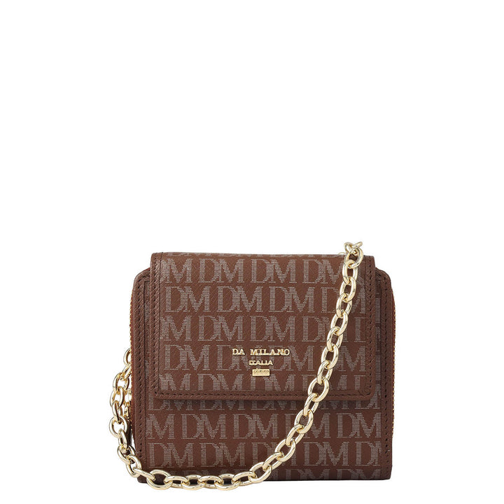 Monogram Leather Ladies Wallet - Date