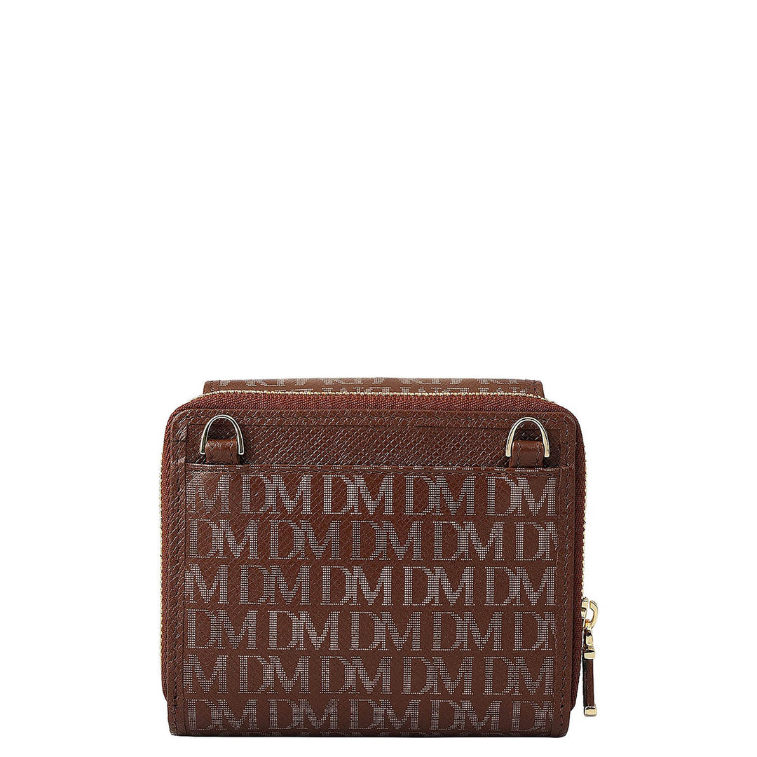 Monogram Leather Ladies Wallet - Date