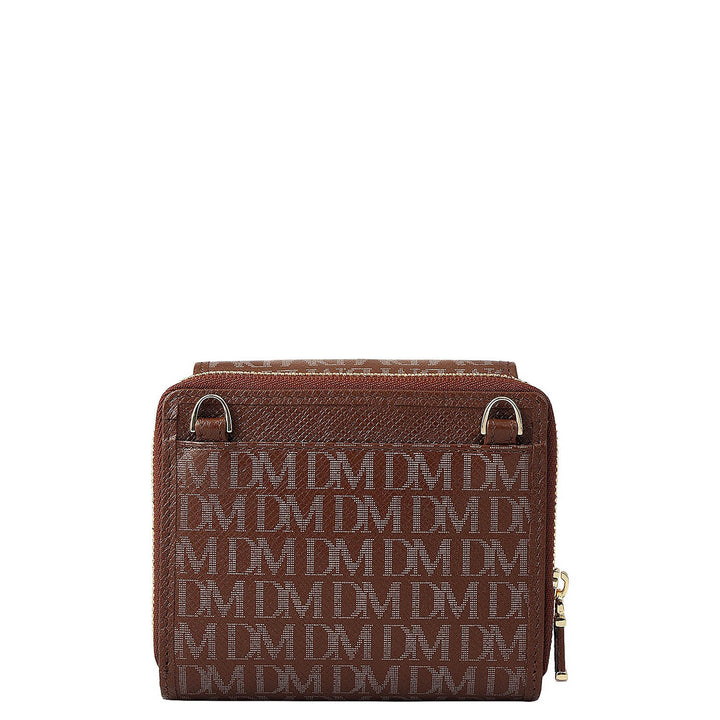 Monogram Leather Ladies Wallet - Date