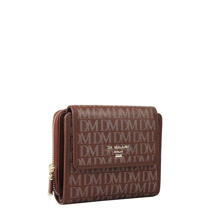 Monogram Leather Ladies Wallet - Date