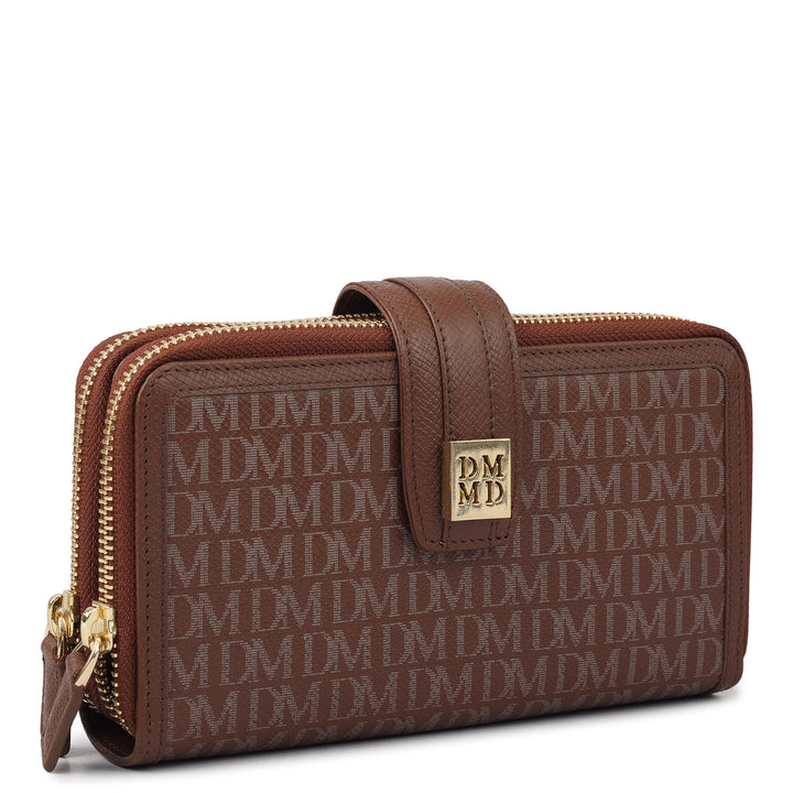 Monogram Leather Ladies Wallet - Date