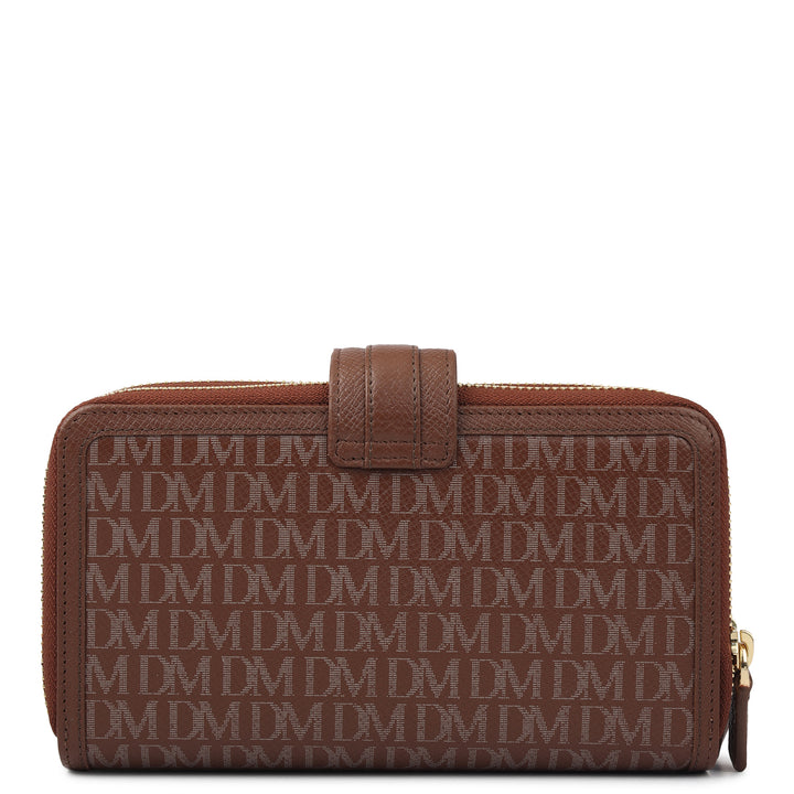 Monogram Leather Ladies Wallet - Date