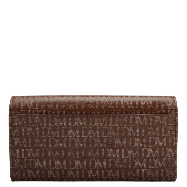 Monogram Leather Ladies Wallet - Date