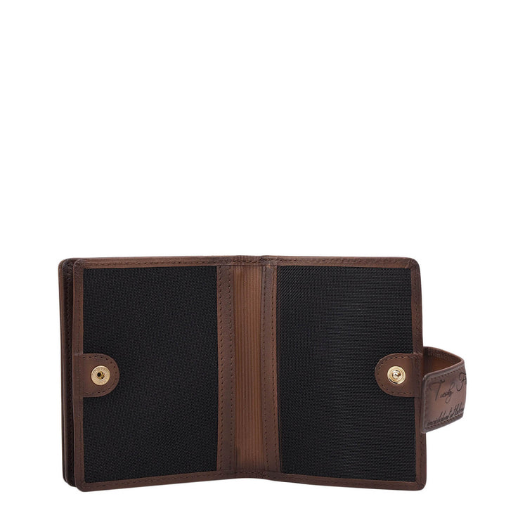 Signato Leather Ladies Wallet - Cognac