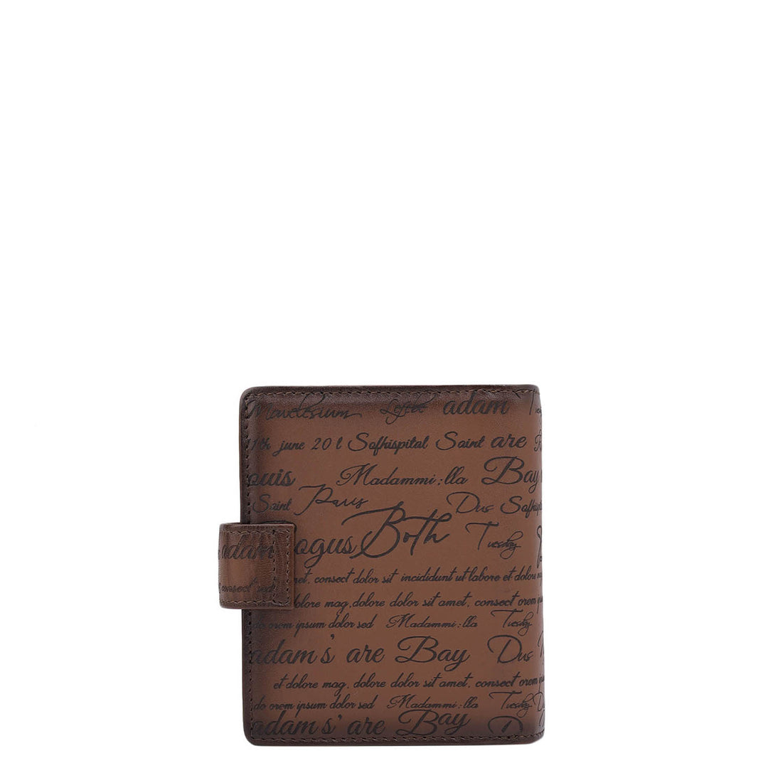 Signato Leather Ladies Wallet - Cognac