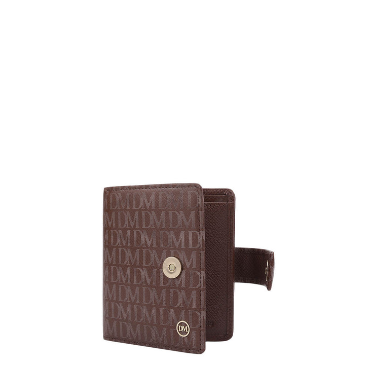 Monogram Leather Ladies Wallet - Date