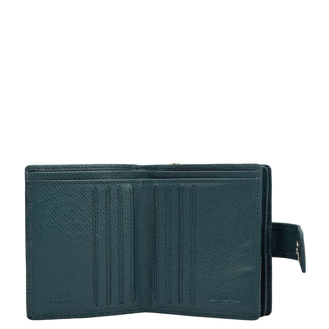 Monogram Leather Ladies Wallet - Octane