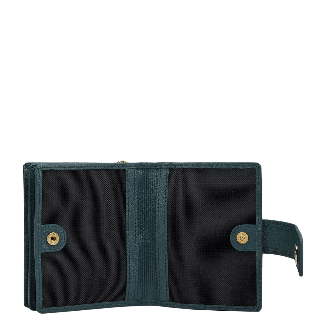 Monogram Leather Ladies Wallet - Octane