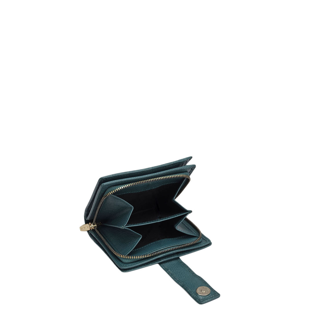 Monogram Leather Ladies Wallet - Octane