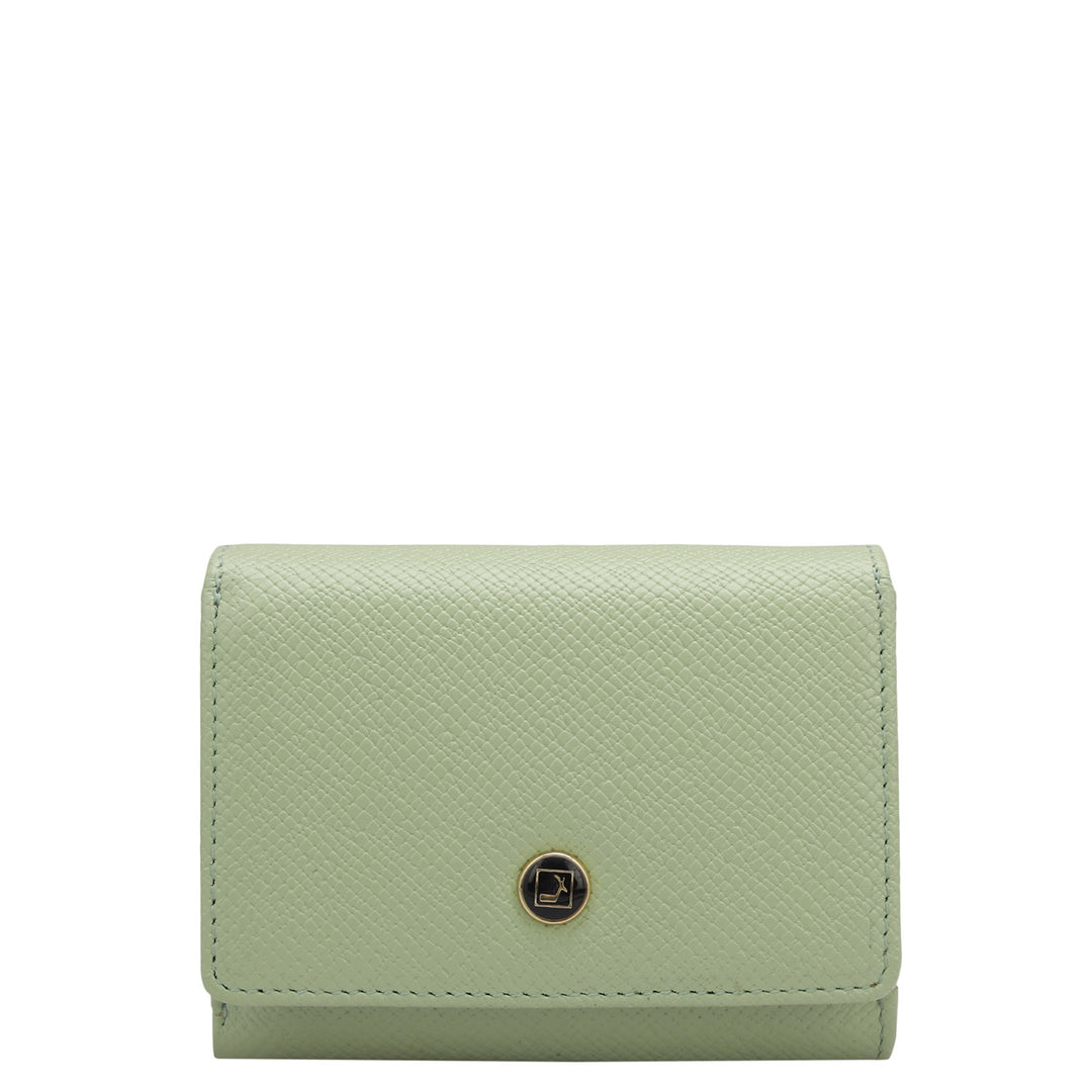Franzy Leather Ladies Wallet - Mint