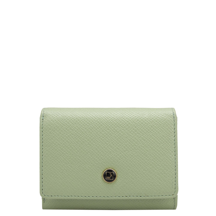 Franzy Leather Ladies Wallet - Mint