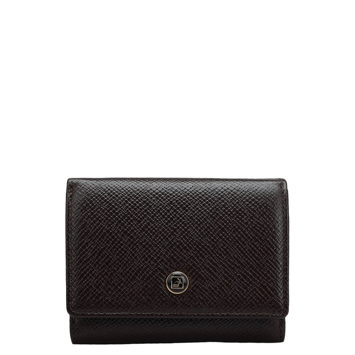 Franzy Leather Ladies Wallet - Chocolate