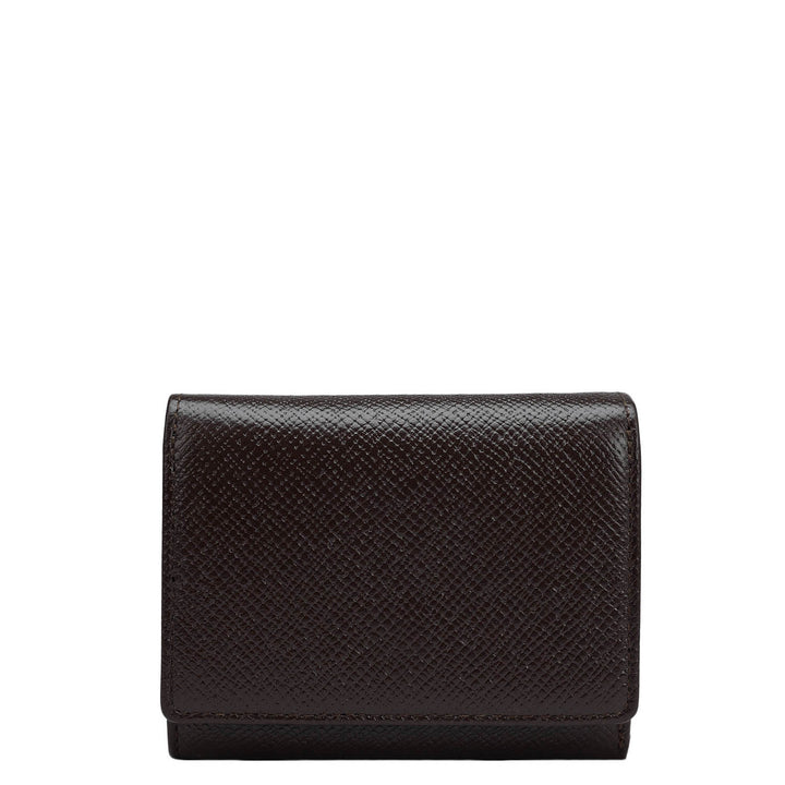 Franzy Leather Ladies Wallet - Chocolate