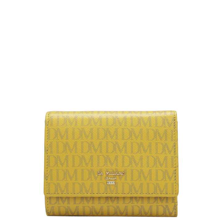 Monogram Leather Ladies Wallet - Minion